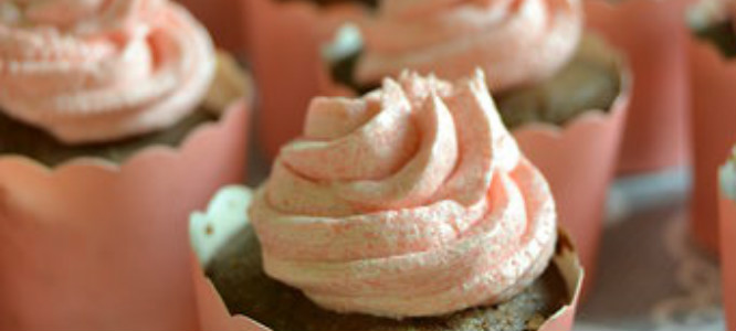 roze cupcake
